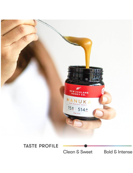 Miel Cruda de Manuka UMF 10+ y 15+ MGO 263 y 514 - 500 g