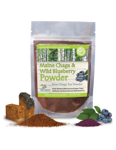 Té en Polvo de Chaga y Arándano Silvestre My Berry 42.52g