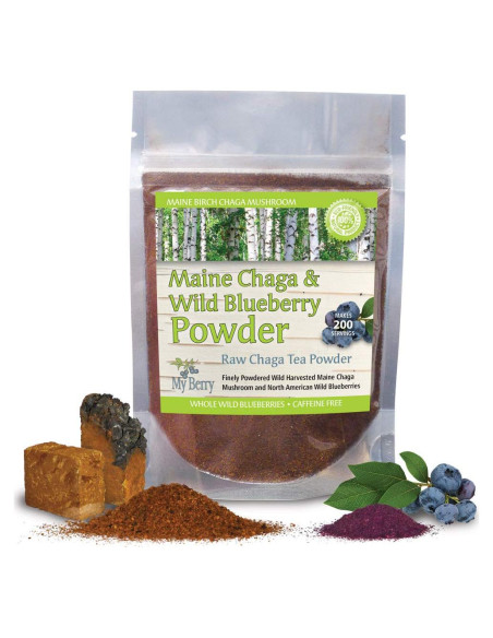 Té en Polvo de Chaga y Arándano Silvestre My Berry 42.52g