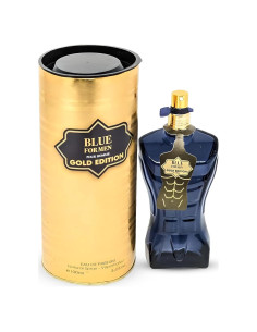 Colonia Azul Para Hombres Oro 100 ml - Fragancia Amaderada