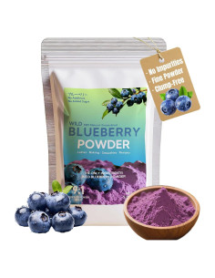 Polvo de Arándano Silvestre 150g - Liofilizado, Sin Azúcar