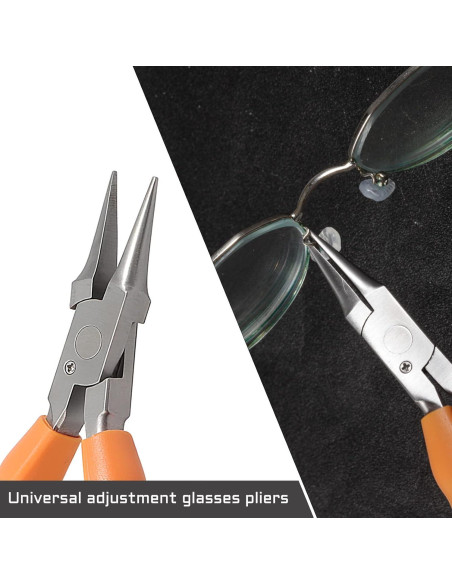 Alicates de Punta de Cadena LEONTOOL 156mm Acero Inoxidable