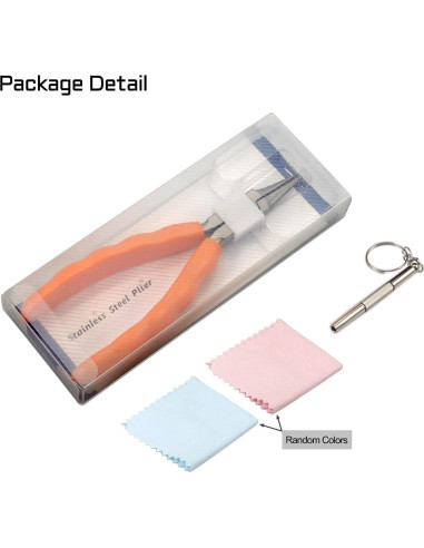 Alicates de Punta de Cadena LEONTOOL 156mm Acero Inoxidable