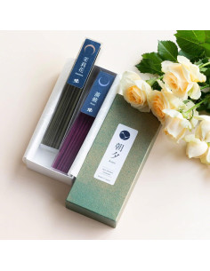 Varitas de Incienso Bajo Humo Asayu Japón - Set Floral 40g 2