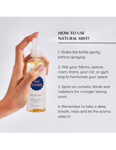 Bruma Natural de Nag Champa Aromafume 100 ml - Vegana y Sin Alcohol 2