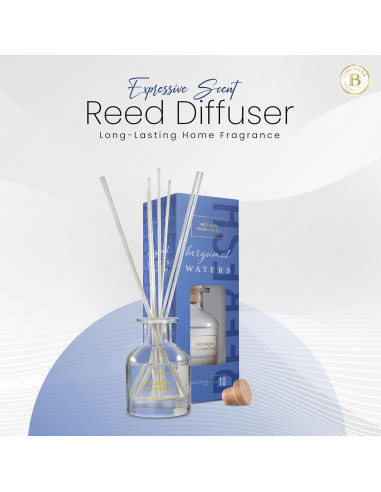 Difusor de Aroma Brooklyn Fragrance Co. 100ml Bergamota