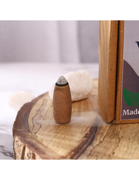 Conos de Incienso de Retroceso Patchouli Bless International - 20 Unidades