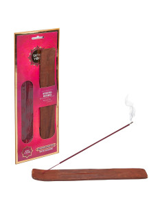 20 Varitas de Incienso Perfumadas Tatva Yog - Sándalo, Rosa, Jazmín