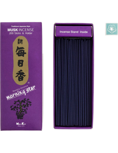 Incienso Morning Star Musgo Nippon Kodo 200 Varillas