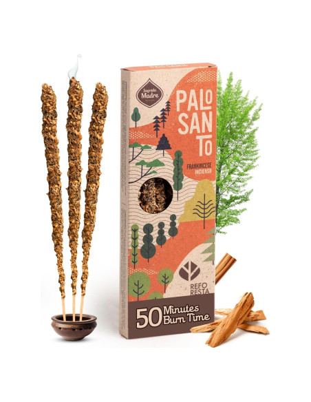 Varitas de Incienso Sagrada Madre 4pcs 17cm Aromáticas