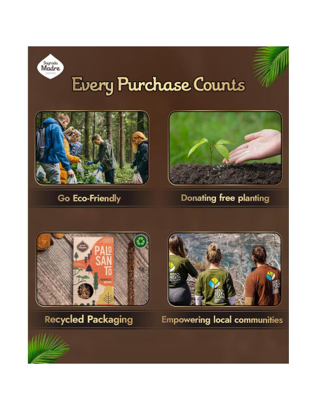 Varitas de Incienso Sagrada Madre 4pcs 17cm Aromáticas