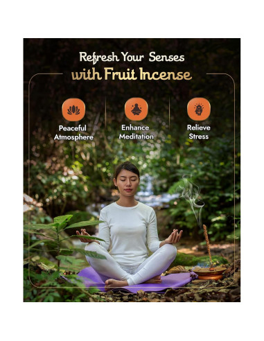 Varitas de Incienso Sagrada Madre 4pcs 17cm Aromáticas