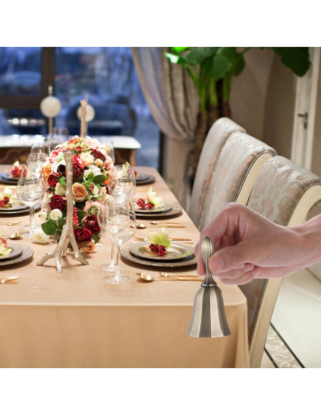 Campana de Mano de Latón XL001 10 cm Súper Ruidosa para Bodas