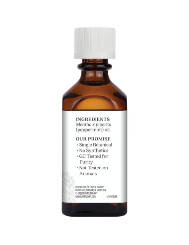 Aceite Esencial de Menta Aura Cacia 60 ml - 100% Puro