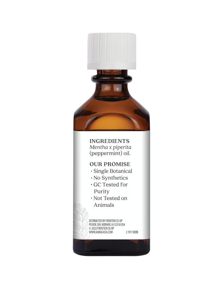 Aceite Esencial de Menta Aura Cacia 60 ml - 100% Puro