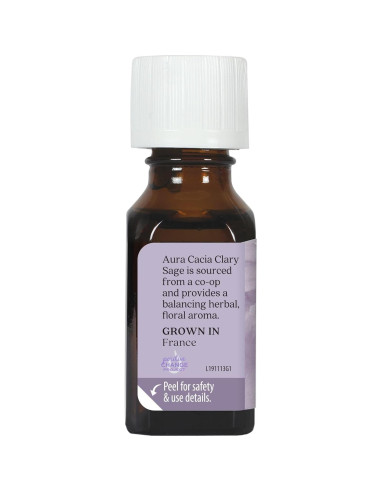 Aceite Esencial de Salvia Clary Aura Cacia 15 ml - Natural