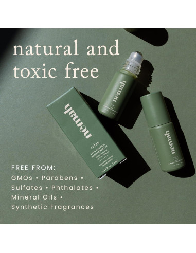 Roll On Aromaterapia Calmante Nmah 5 ml - Vegano y Libre de Crueldad