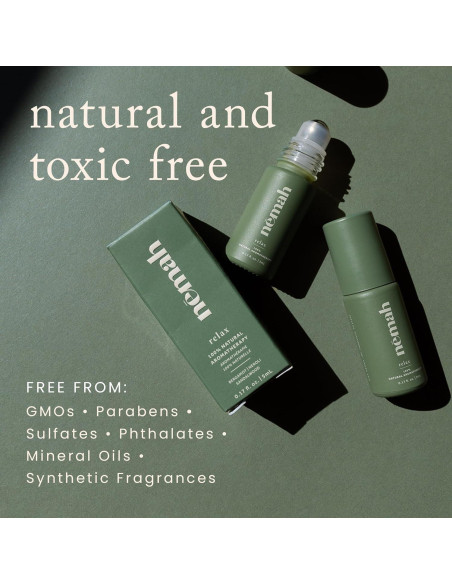 Roll On Aromaterapia Calmante Nmah 5 ml - Vegano y Libre de Crueldad