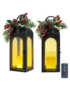 Lámpara Colgante LED Bdor 40.64 cm con Control Remoto - Juego de 2