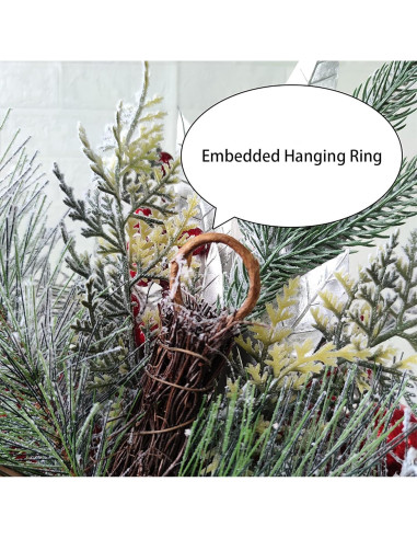 Adorno Navideño Preiluminado MAELSTROM 60cm Gota Dorada