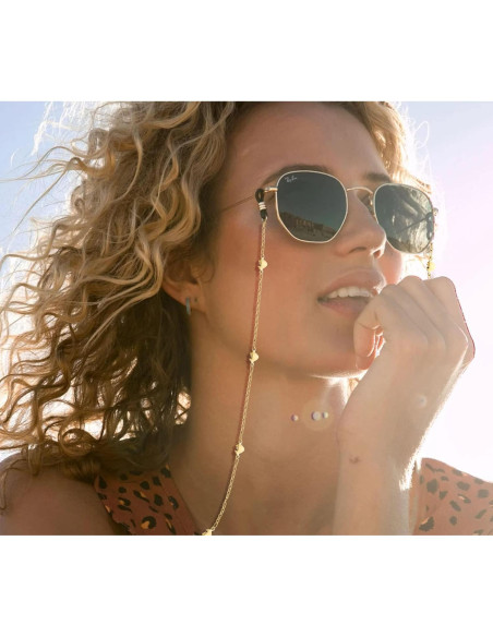 Cadena de Gafas JURYLOO Cuentas Corazón 71.88 cm