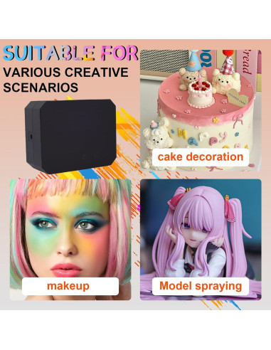 Compresor de Aerógrafo Portátil Gocheer 12V 52 PSI Negro