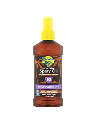 Aceite en Spray Protector Solar Banana Boat SPF 15 236 ml