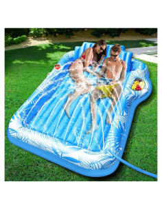 Flotador Inflable Gigante TURNMEON 211x160 cm con Rociador
