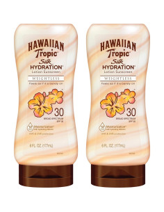 Protector Solar Hawaiian Tropic SPF 30 Doble 170ml + Facial 50ml 2