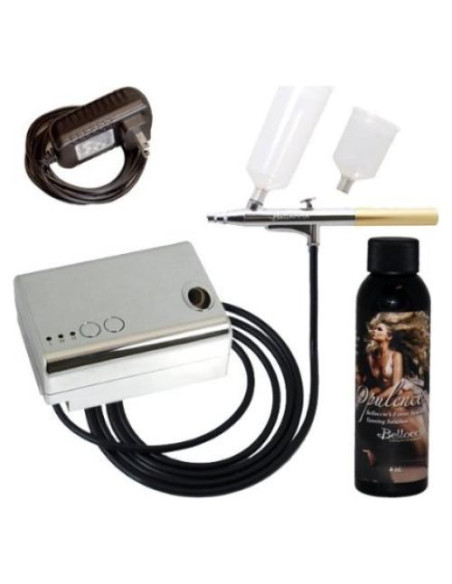 Sistema de Aerógrafo de Bronceado Belloccio Completo 4oz
