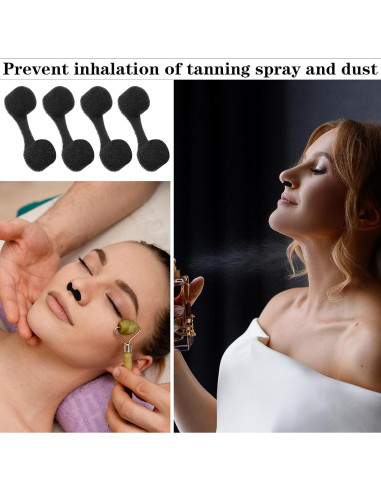 50 Filtros Nasales Desechables ElevateTech para Polvo y Olores