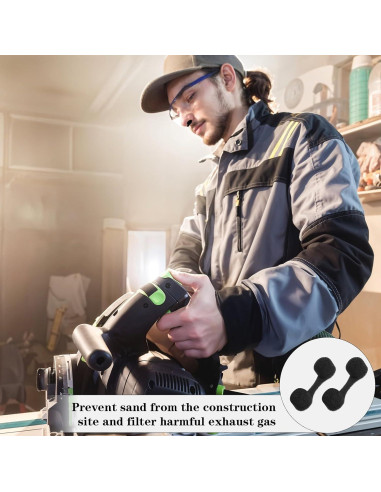 50 Filtros Nasales Desechables ElevateTech para Polvo y Olores