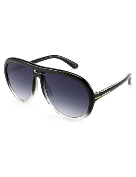 Gafas de sol aviador Karsaer unisex retro 55mm UV400