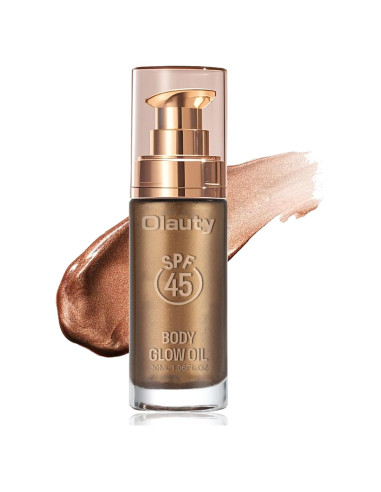 Aceite Corporal Brillante SPF 45 Minfei 30ML Bronce Brillante