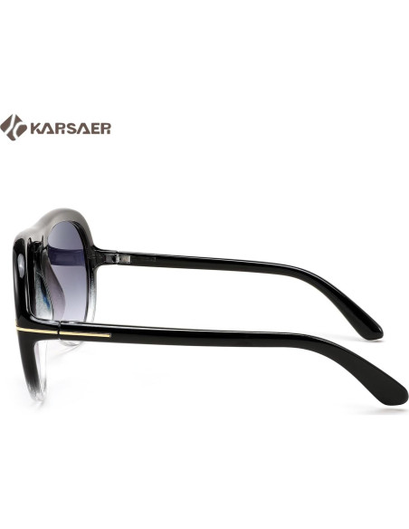 Gafas de sol aviador Karsaer unisex retro 55mm UV400