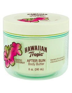 Aceite bronceador en spray Hawaiian Tropic SPF 25 240ml + Manteca corporal 240ml