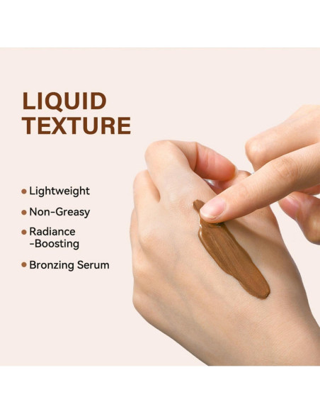 Suero Bronceador Glow MAEPEOR 30ML Gotas Nutritivas para la Cara