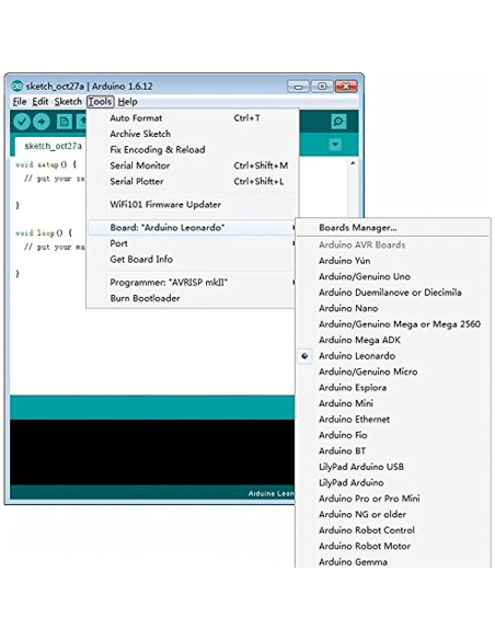 Paquete de 3 Módulos Micro Pro MakerHawk ATmega 32U4 5V 16MHz