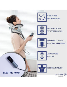 Dispositivo de Tracción Cervical Air Collar 2da Gen Eléctrico 2