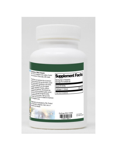 Extracto en polvo de repollo TerraVita 28.35 g - Uso medicinal