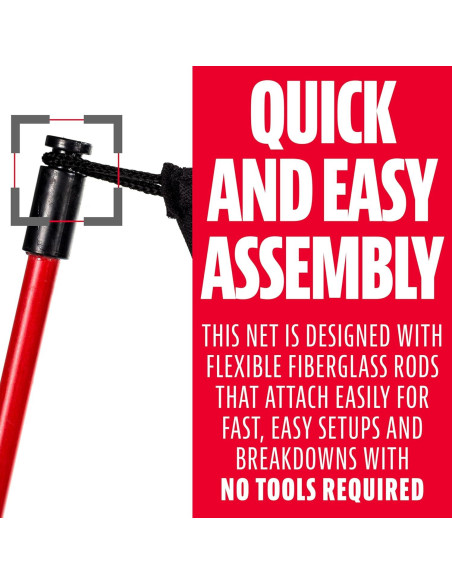 Red de Béisbol Franklin Sports Flexpro 5' x 5' (1.52 m) Portátil