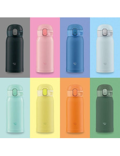 Taza de Acero Inoxidable Zojirushi SM-WA36-HL 0.36L Gris Hielo 2