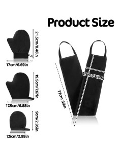 Kit de Aplicador de Autobronceador TIESOME 4 Piezas Reutilizables 2