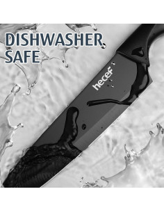 Juego de Cuchillos de Cocina Hecef 15 Piezas Antiadherente 2