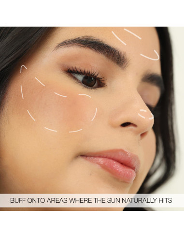 Bronceador Mate Palladio 9.92g Sin Líneas de Bronceado