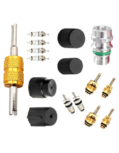Kit de Válvula de Aire Acondicionado 16 Piezas Downhill R134A