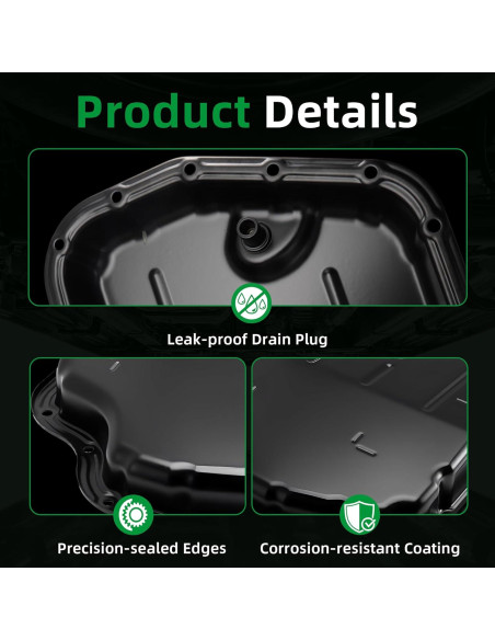 Pan de Aceite de Transmisión Riyhch para Toyota Corolla 2014-2022