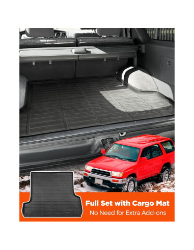 Alfombrillas de Carga DrCarNow para Toyota 4Runner 1996-2002