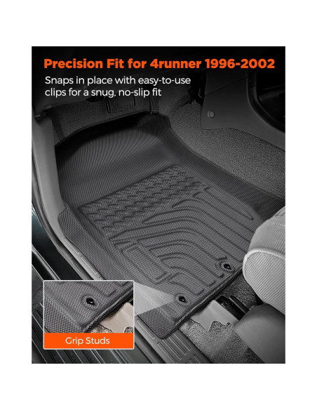 Alfombrillas de Carga DrCarNow para Toyota 4Runner 1996-2002