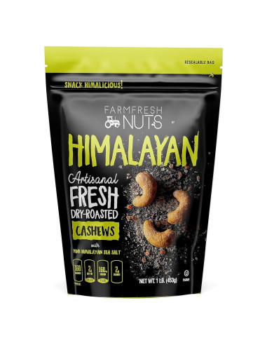Anacardos Tostados con Sal del Himalaya 0.45 kg - Nueces Frescas